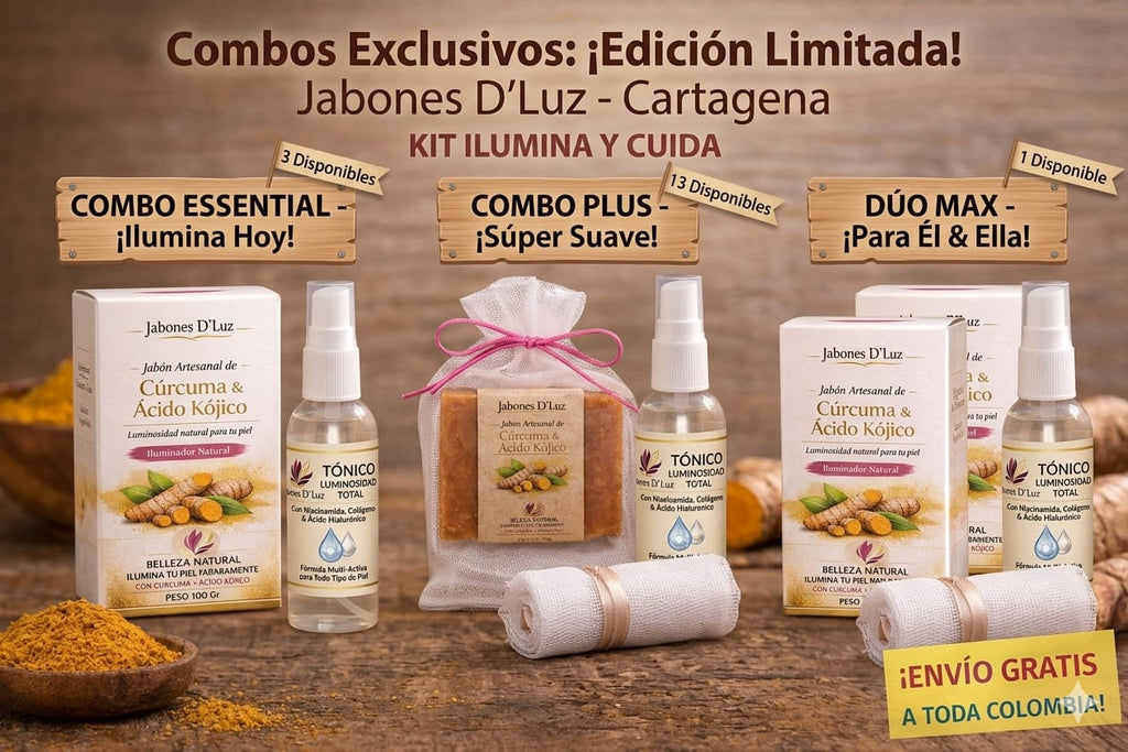 ✨ COMBO ESSENTIAL: Edición Regalo (Jabón en Caja + Tónico + Mallita)