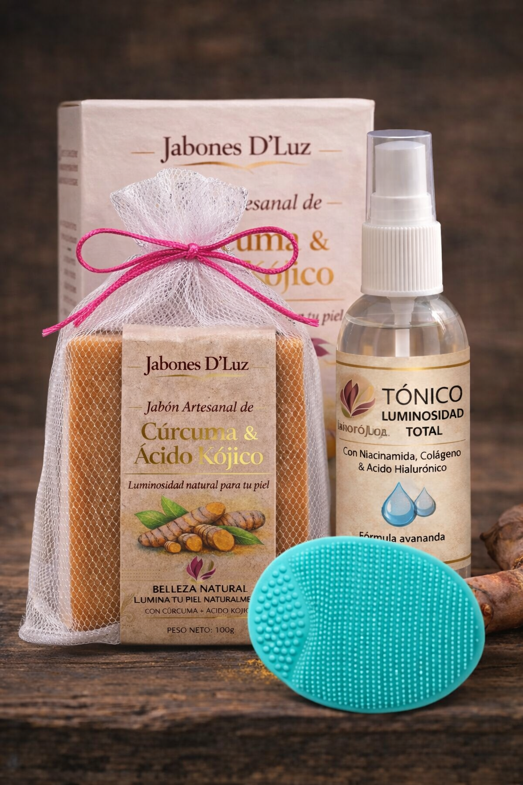 ✨ COMBO ESSENTIAL: Edición Regalo (Jabón en Caja + Tónico + Mallita)