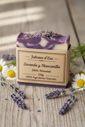 Jabón Artesanal Lavanda y Manzanilla