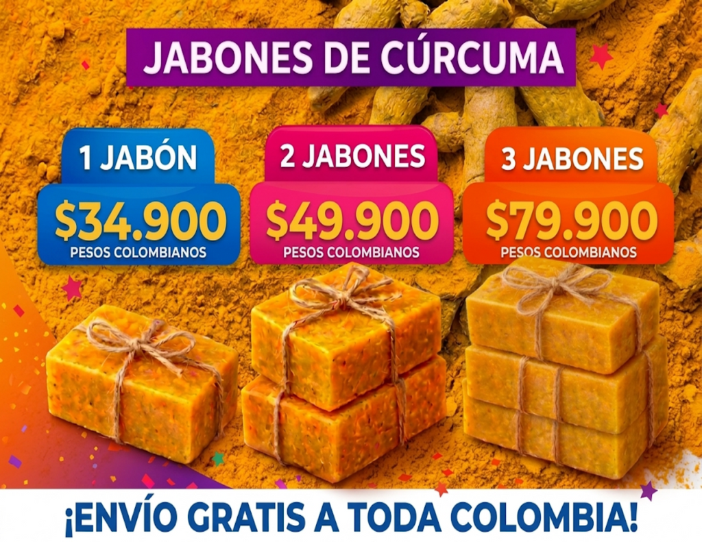 Jabón de Cúrcuma 100g
